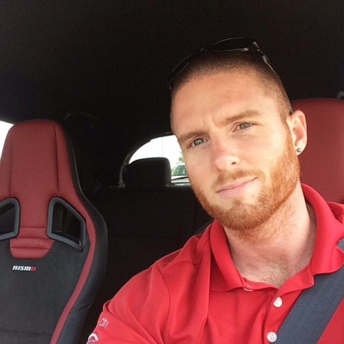 gingermendoitbetter:This Ginger is so sexy, and so is his car. What else do you need?