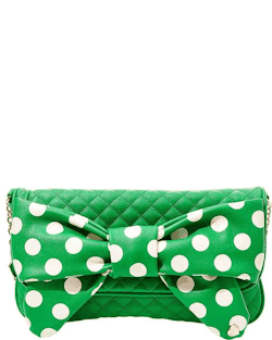 wantering-bags:  Dots Enough Shoulder BagYou’ll love these Handbags. Promise!