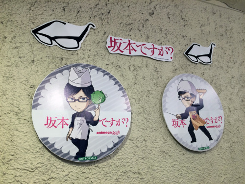 aitaikimochi:Went to the Sakamoto Desu Ga? Animega cafe yesterday, and it was pretty hilarious lol