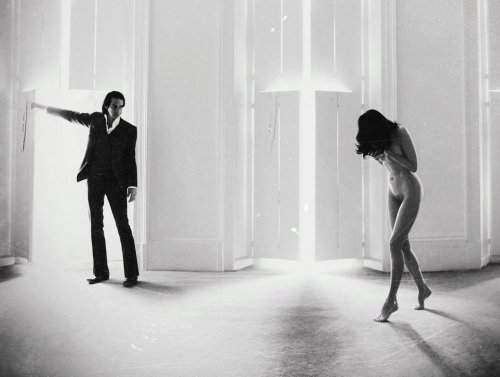 sewer-blues: Nick Cave and his wife Susie adult photos