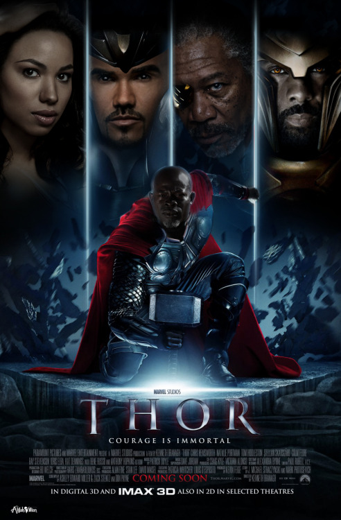 2am-poetry: teedora1991: securelyinsecure: exquisite-blackness: Black Superhero Movie Posters Re ima