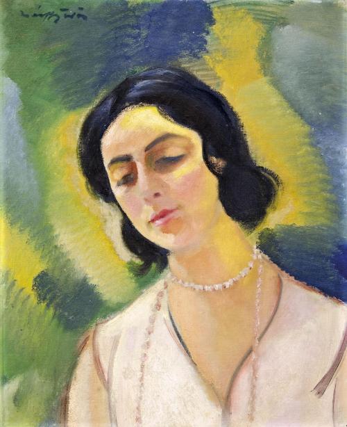 tri-ciclo:Márffy ÖdönMerengő női portré, 1927