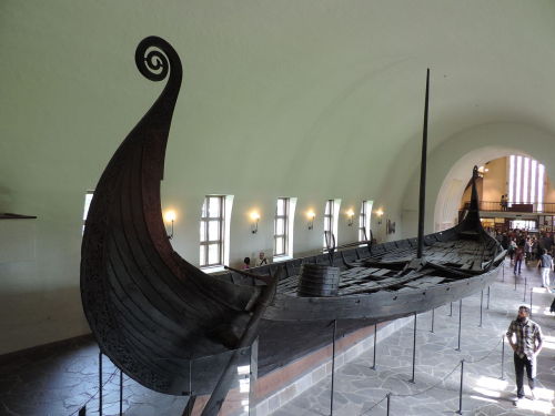 (The Oseberg ship, Norway, with which two women were buried)“There are many theories about who these