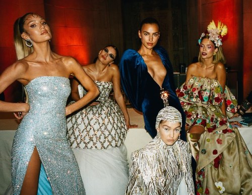 Josephine Skriver, Candice Swanepoel, Sara Sampaio, Gigi Hadid & Irina Shayk at the 2019 Met Gal