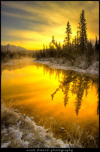 djferreira224:Sunrise at Glory Hole by Scott Dimond on Flickr.Canadian Rockies
