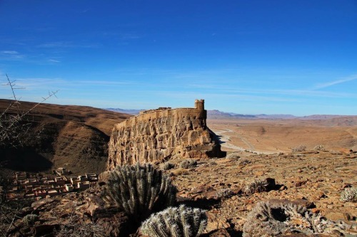 bitteramazigh: the granary of Timguist, Morocco.