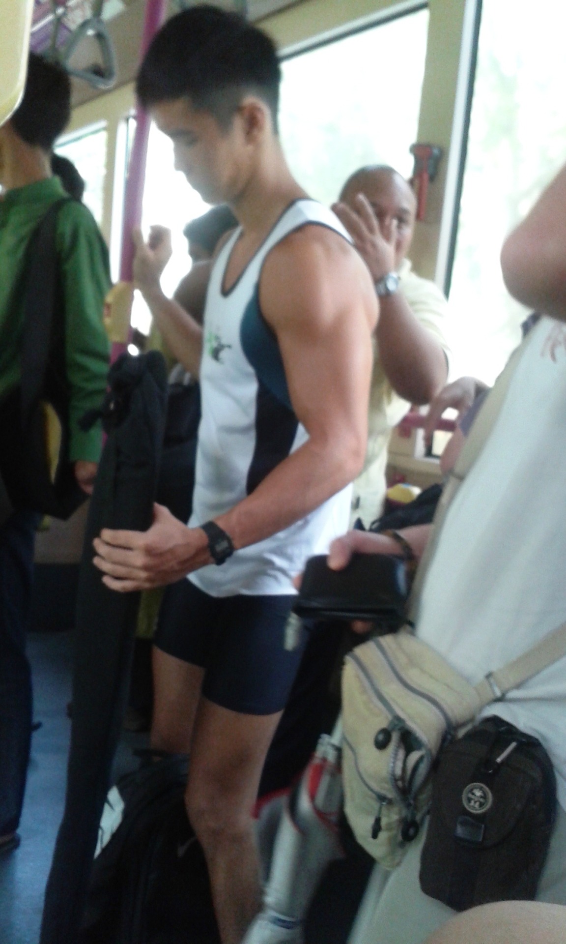 merlionboys: Remember the cute canoeing boy spotted on the bus from about half a