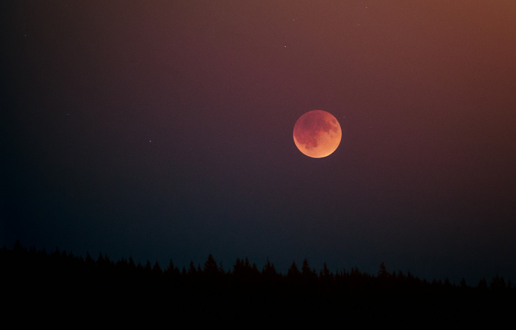 te5seract:   Moon Cloud &amp; Stars &amp;  Blood Moon &amp; Eclipse 