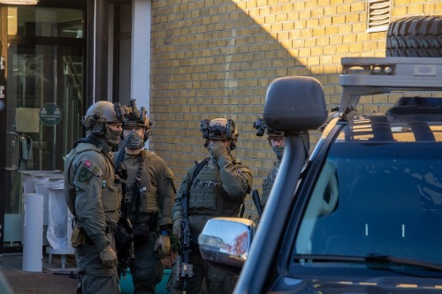 Norwegian Armed Forces and Police training against a mass casualties terrorist attack, November 2021
