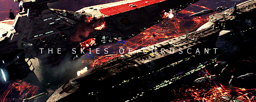 mittthrawnuruodo:  Beings watching from rooftops of Coruscant’s endless cityscape