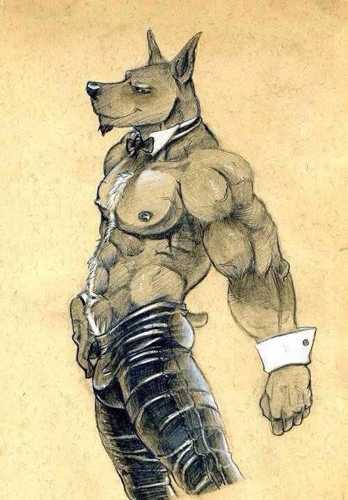 hottie-monsters:  Hot Monsters: Furry Friday (Canines) 
