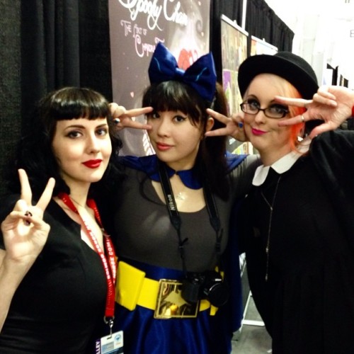 bettyfelon:  spookychan:  &lt;3 @bettyfelon came to visit. &lt;3 magical girls all around. (