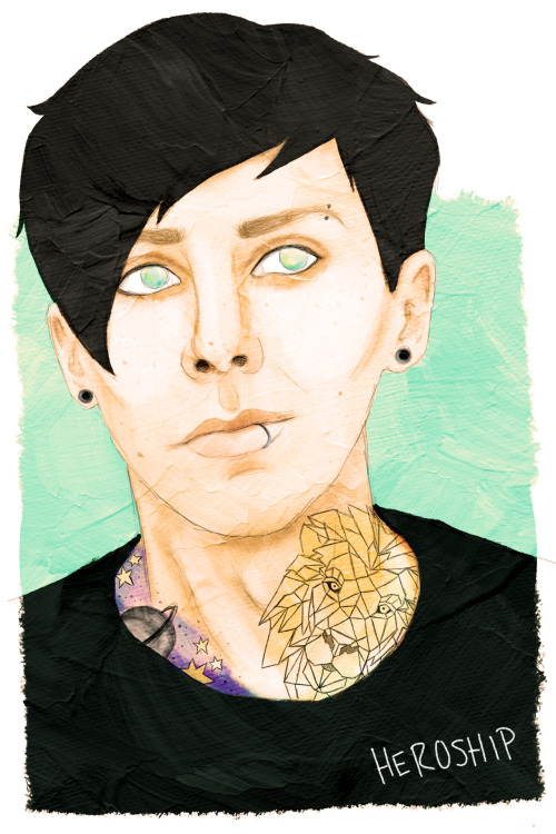 heroship: i’ve officially fallen victim to the punk!phil trope, and i regret everything. (clic