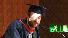 damonalbarn:  Damon receives an honorary degree from University of East London (Dec.