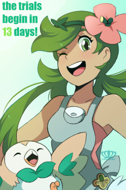 sunmoon-count:  Artist:  princessharumi   Website: Tumblr   Here’s the piece I did for the SM countdown !! It was really nice to get to be a part of this event and I&rsquo;m so excited, just less than two weeks to go !!