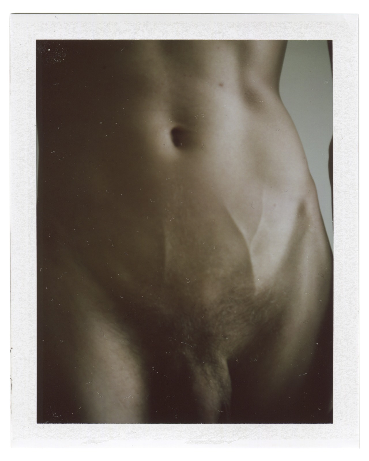 thobias:  self-portrait june 7 2015 (polaroid 360, fp-100c), Thobias Malmberg (www.thobiasmalmberg.com)