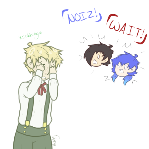 slynoi:  this is really really late but koujaku and aoba forgot noiz’s birthday