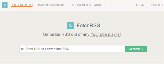 FetchRSS - Homepage