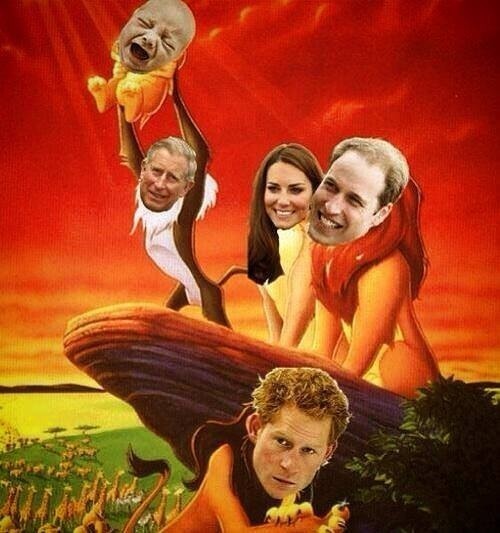 Royal baby might look like what