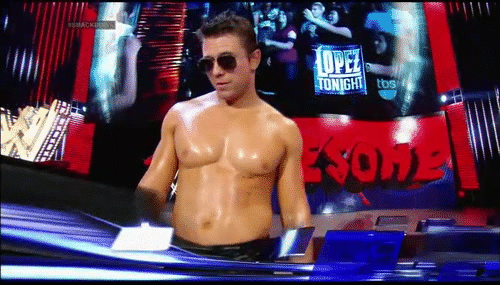 Miz does look really hot with those sunglasses on 