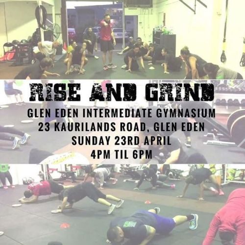 Rise and Grind Launch Come on down and join the challenge to lose weight, gain muscle, kickstart you