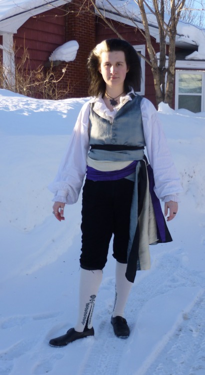 New post on the sewing blog: Asexual Flag Pirate SashInspired by this tumblr post, and my sketch can