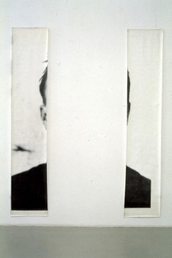 istmos:Michelangelo Pistoletto, “Le orecchie di Jasper Johns/The Ears of Jasper Johns”, 1966