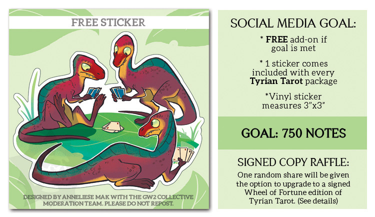 gw2collective:  The raffle for the signed WHEEL OF FORTUNE upgrade (a Tyrian Tarot