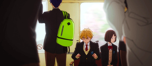 digivice:the various stages of rei/nagisa train rides