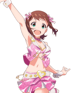 transparent-imas:  ルミナスピンク　天海春香 Luminous Pink - Amami Haruka 