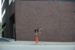 dlxsf:  Brad Cromer Huffs and he Puffs… Wait, wait, no… we meant he Kicks and Flips! Photo Morford. 