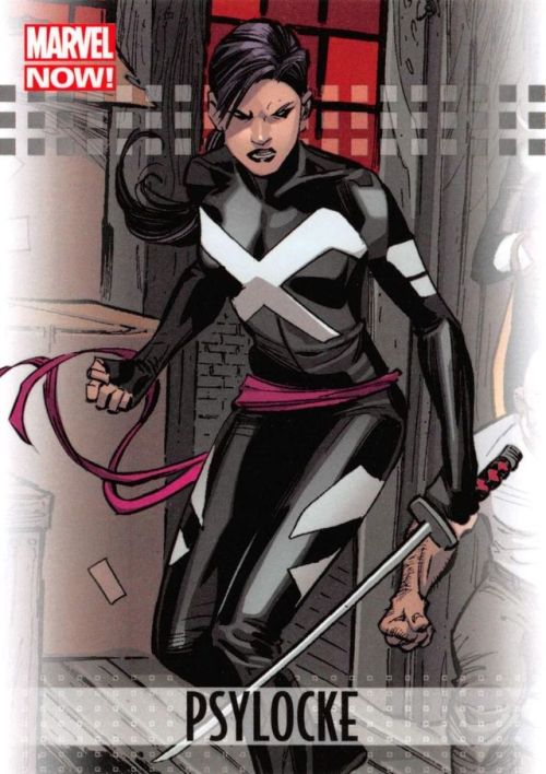 comicbooktradingcards:Character Spotlight | Psylocke | Part 2