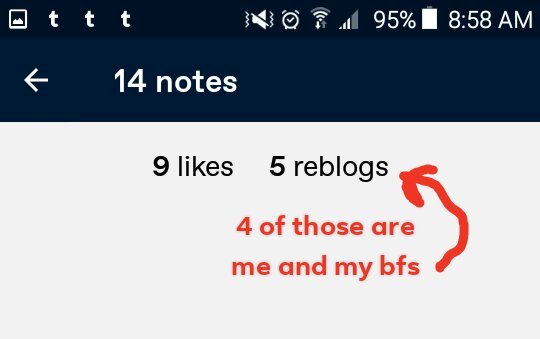 ezrakara: duskydeath:  bramblewing:  bramblewing:   “reblogs aren’t important