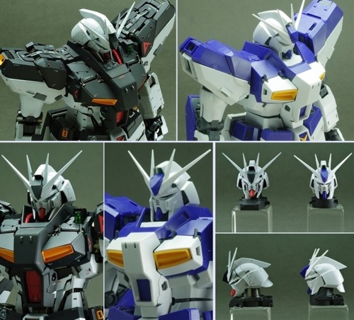 ani-plamo: 1/100 MG Hi-ν Gundam Ver.Ka. [Nu-Gundam Custom] by FreeStyle