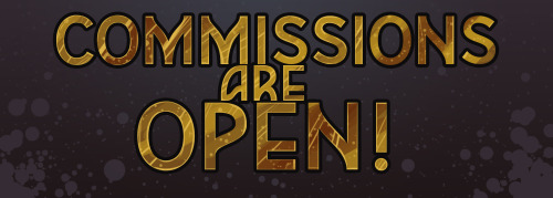 jiinsy:Finally able to open up commissions properly again. A whole lot of things have been going on 
