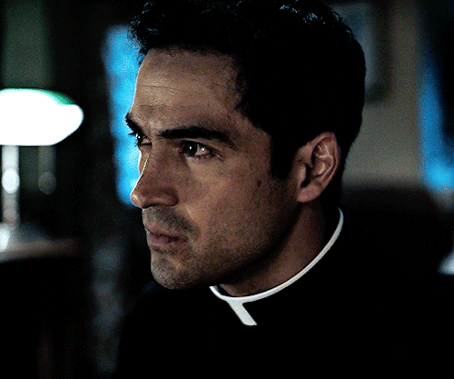 Alfonso Herrera As Father Tomas Ortega