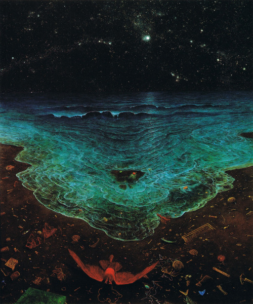 leaddustv:  Zdzisław Beksiński Untitled c.1976 