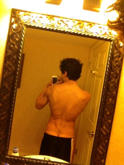 The back side