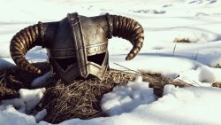 coolkenack:  Skyrim Iron helmet from zatavki.com