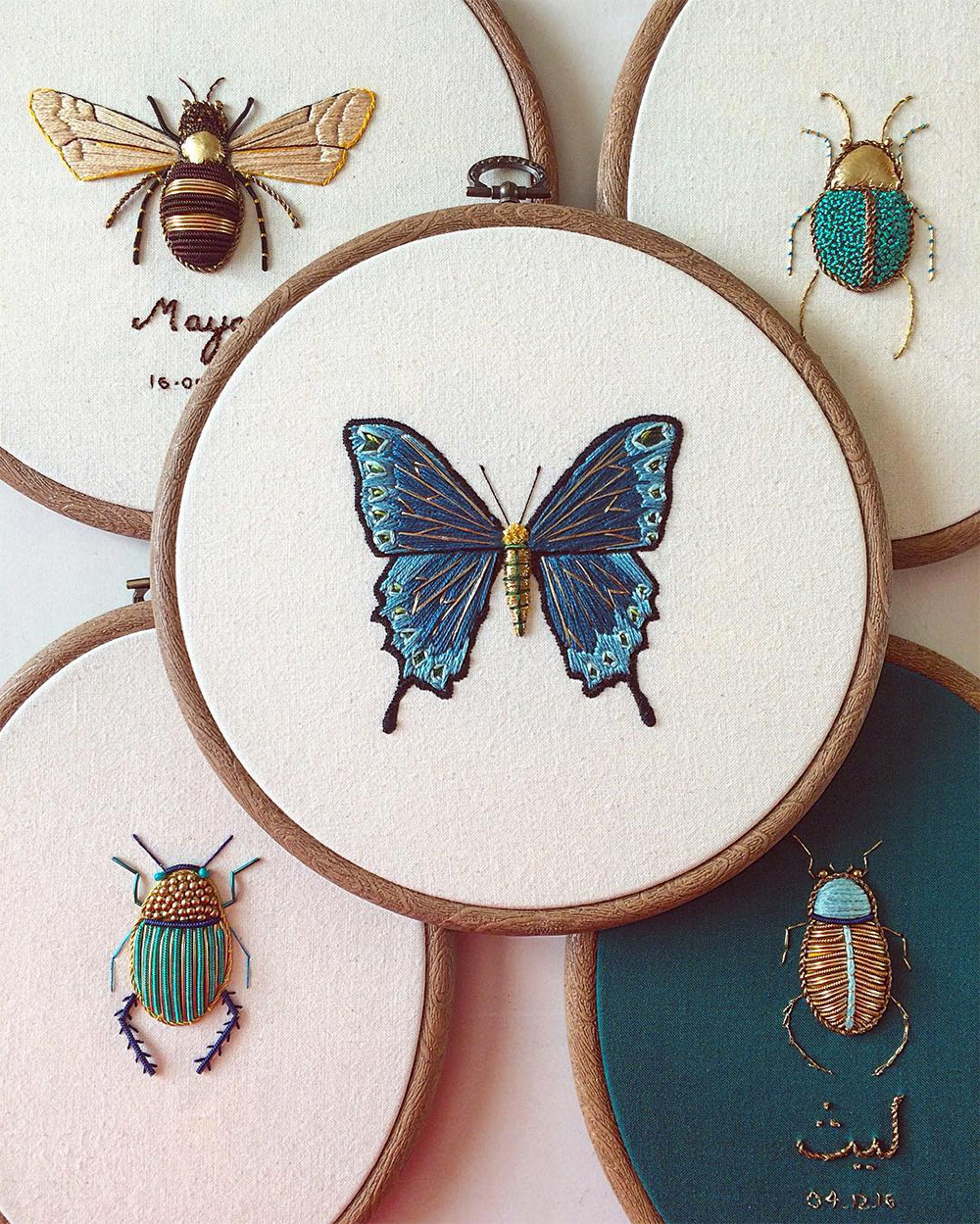 culturenlifestyle:  Ornate Embroidery by Humayrah Bint Altaf Bedford, England-based