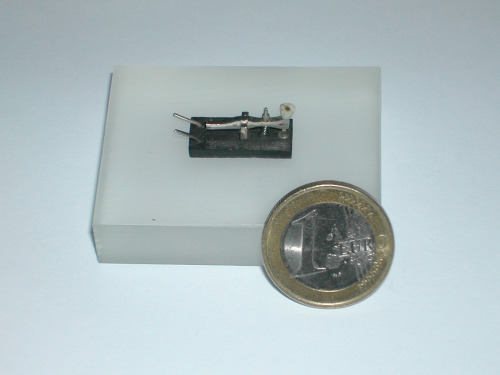 This Full Functional CW Keyer Was Built By A Spanish Jeweler With Watches Parts. He Gave It To Me, As