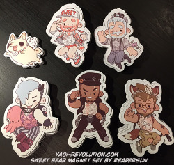 Sweetbearcomic: Yaoi-Revolution:    New Character Goodies!!!  Be The First Customers