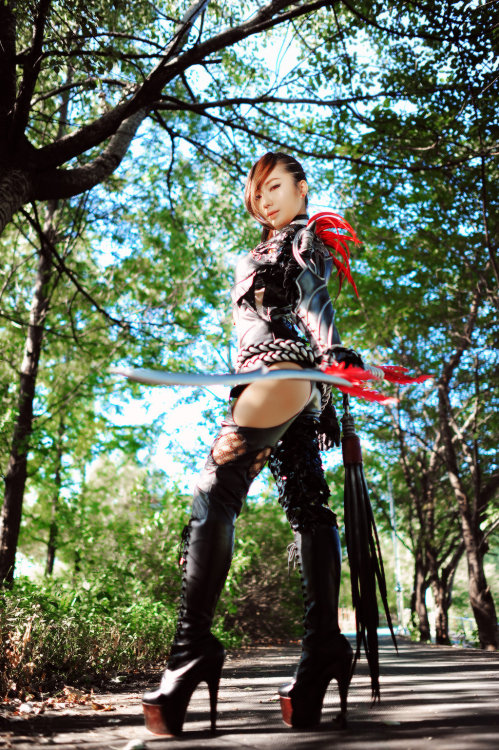 cosplaygirl:  アサガヲBlog : 【韓国】人気MMORPG「Blade&Soul」のコスプレが・・・Oh！ダイナマイツ！ 