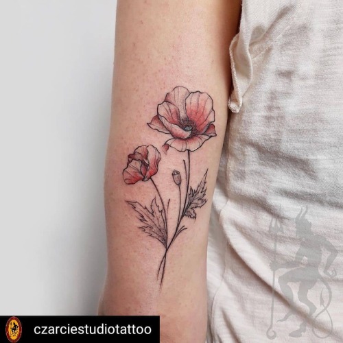 Reposted from @czarciestudiotattoo Wykonanie: @facetka_tattoo #tattoo #tatuaż #colortattoo #armtatto