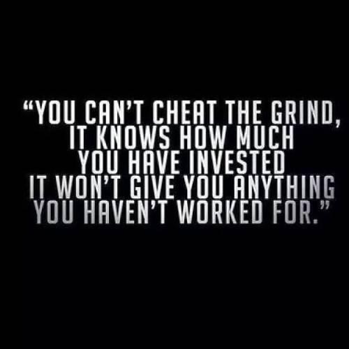 If you think you&rsquo;ve done enough, double check. Triple check.Always grinding..#grindhard #dontc