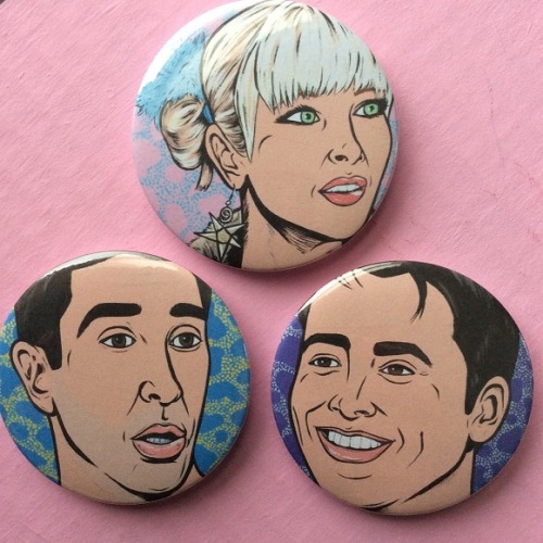 Friends buttons!www.etsy.com/shop/turddemon