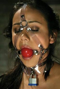 sensualhumiliation:  The transparent harness