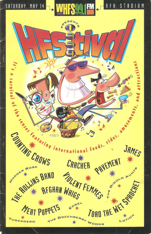 Program for the 1994 HFStival