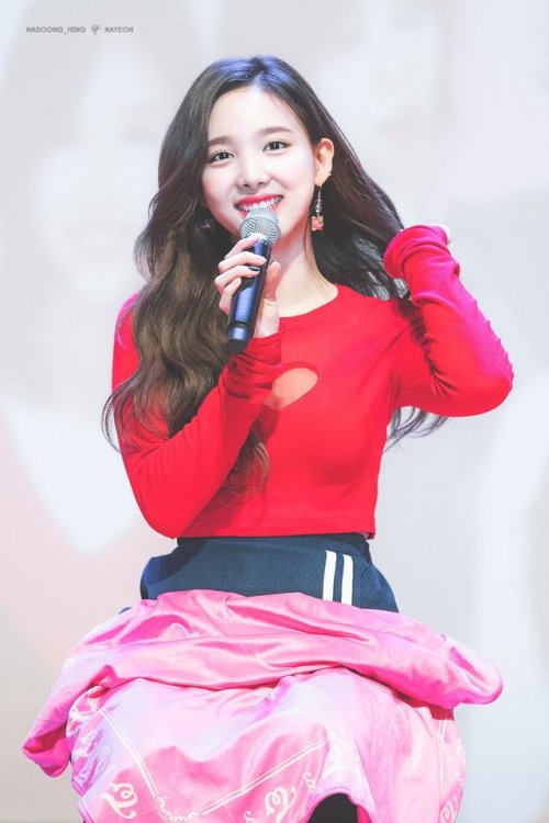 180310 Twice Nayeon at Sudden Attack Fanmeeting ©나숭힝  // do not edit or crop