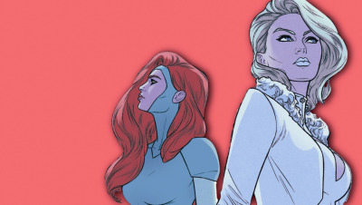 hank-mccoyed:Jean Grey and Emma Frost in Giant Size X-men 